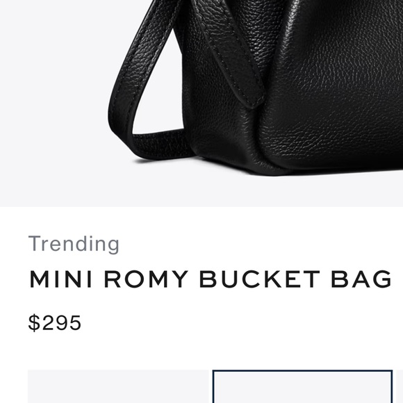 Tory Burch Black Mini Bag with Gold Accent - Picture 9 of 15